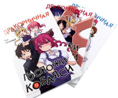 Дракорничная госпожи Кобаяси. Том 11-13. Комплект из 3 книг - Фото 2