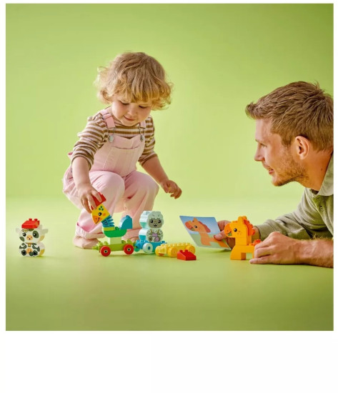 Поезд с животными DUPLO 10412