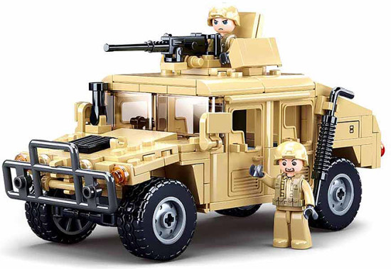 Конструктор «Военная штурмовая машина с фигурками людей»