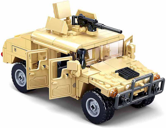Конструктор «Военная штурмовая машина с фигурками людей»