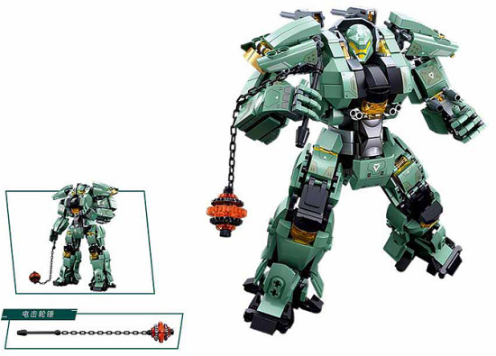 Конструктор «Робот с булавой на цепи»