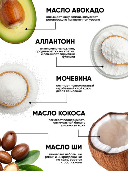 Крем для рук ламеллярный с мочевиной 3%