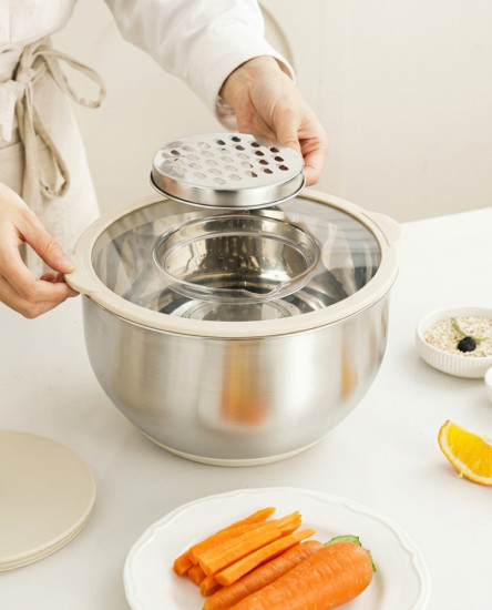 Миска набор с крышками
