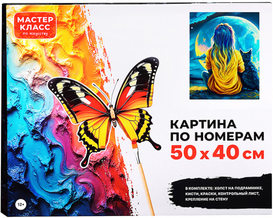 Картина по номерам «Тишина в ночи»