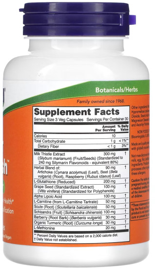 Liver Refresh, 90 растительных капсул, детокс для печени