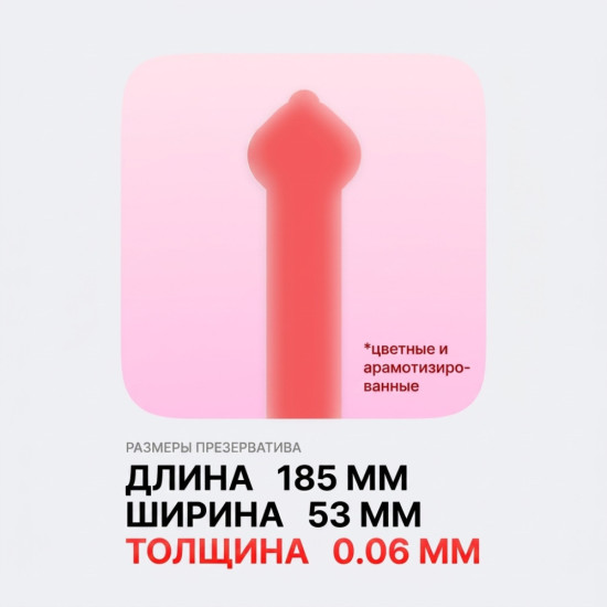 Презервативы VIVA 12 цветные ароматизированные COLOR&AROMA