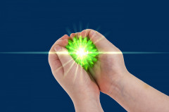 Мяч массажный с подсветкой - Фото 3