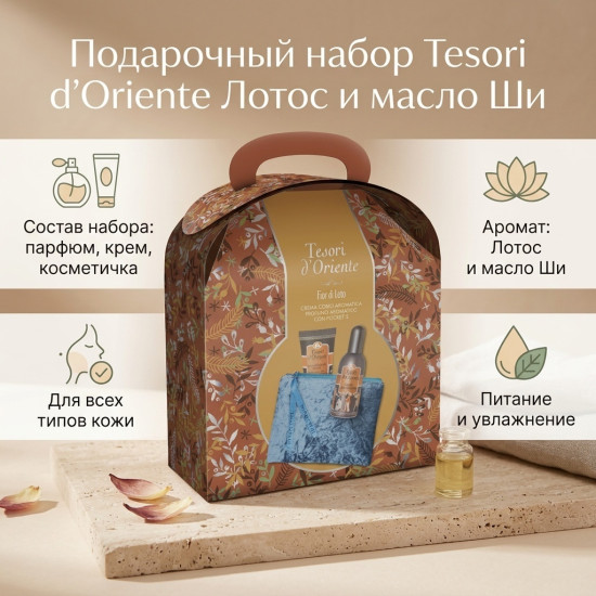 Подарочный набор «Лотос и масло ши»