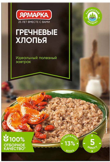 Хлопья гречневые