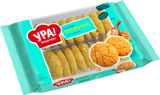 Печенье сдобное «Кукурузное» 280 г