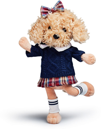 Игрушка мягкая «Lucky Fendi. Стильная школьница»