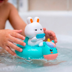 Игрушка для ванны «Зверюшка в спасательном круге» - Фото 4