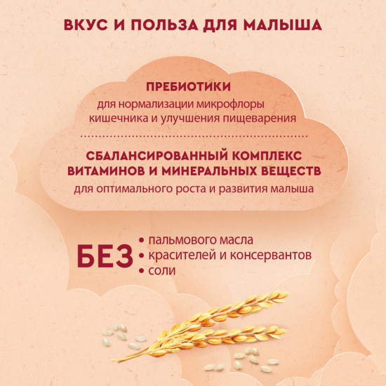 Каша молочная 5 злаков с пребиотиками