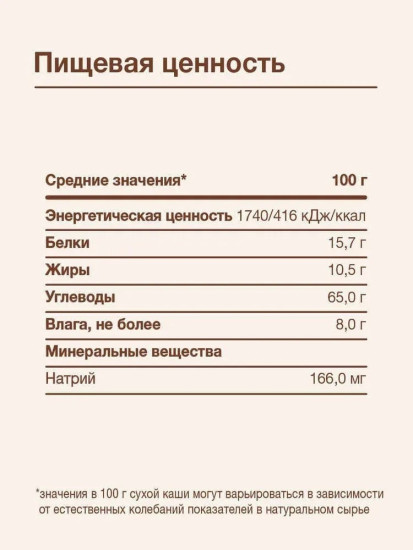 PROCEREALS Мультизлаковая с яблоком и малиной каша