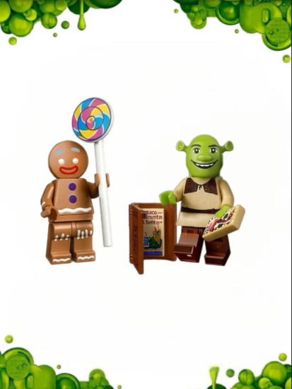 Набор коллекционных минифигурок LEGO Minifigures 71053 Shrek