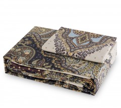 Комплект постельного белья «София» (арт. 19329/2, евро, бязь, 2 наволочки 70х70), цвет бежевый - Фото 2