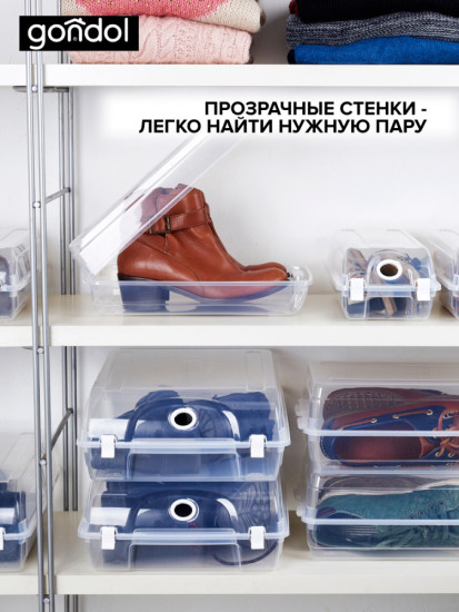 Коробка для хранения обуви G-420
