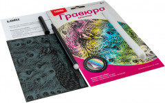 Гравюра «Разноцветный павлин» - Фото 2