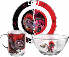 Набор посуды «Тролли 2» - Фото 1