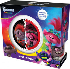Набор посуды «Тролли 2» - Фото 2