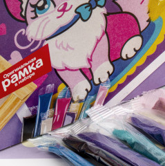 Фреска-картина из песка «Кошечка» - Фото 1