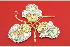 Набор для вышивания «Ангелочки» - Фото 1