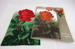 Набор для вышивания «Роза красная» - Фото 3