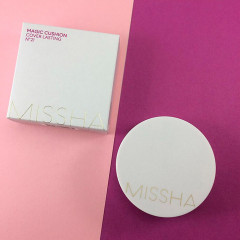 Кушон для лица с полуматовым финишем SPF 50+/PA+++ , оттенок 23 - Фото 1