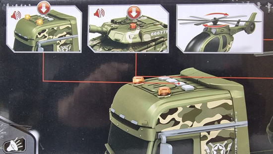 Игровая техника Military transporter мультиколор