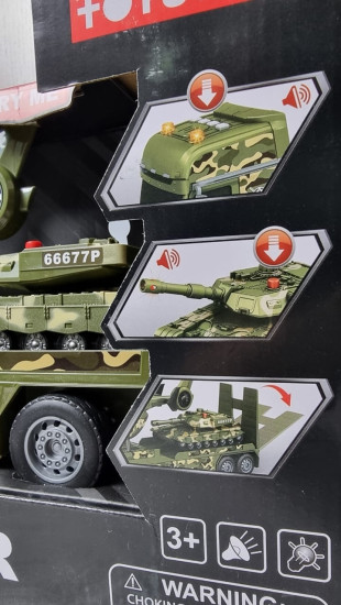 Игровая техника Military transporter мультиколор