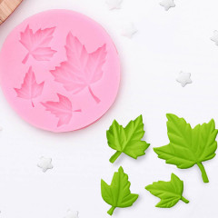 Молд силиконовый «Лист кленовый» - Фото 1