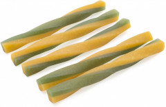 Профилактическое лакомство палочка витая с сыром для собак маленьких пород - Фото 1
