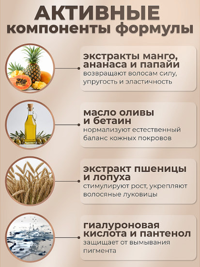 Шампунь для волос бессульфатный «Hair Focus. Профессиональный уход»
