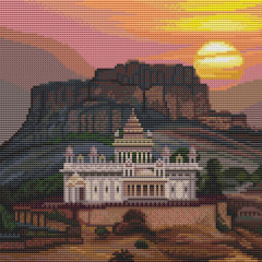 Мозаика алмазная «Форт Мехрангарх» - Фото 1