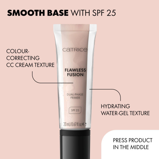 Праймер для лица двухфазный с SPF 25 «Flawless Fusion Dual-Phase Primer», оттенок 010 Smooth Radiance