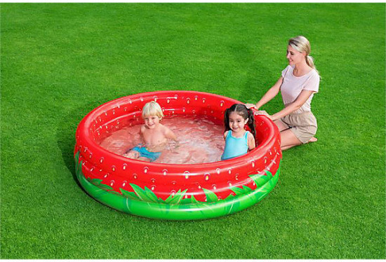 Бассейн детский «Сладкая клубничка»