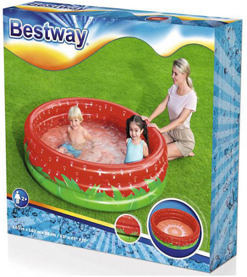 Бассейн детский «Сладкая клубничка»