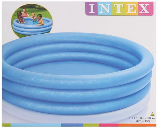 Бассейн надувной «Кристалл»