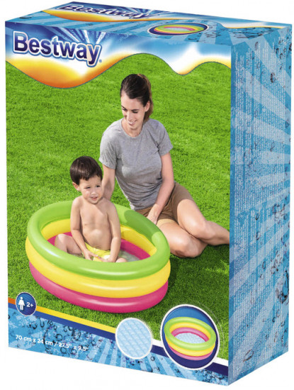 Бассейн надувной «Радуга»