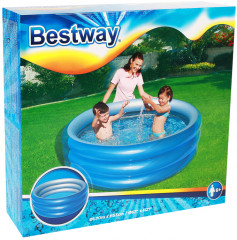 Бассейн надувной «Металлик» - Фото 1
