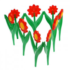 Ограждение «Красная ромашка» - Фото 2