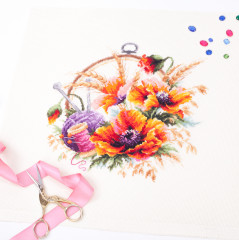 Набор для вышивания «Маки для искусницы» - Фото 1