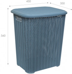 Корзина для белья «Вязь» - Фото 1