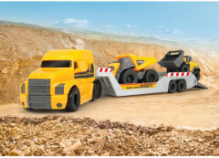 Грузовик-прицеп с двумя автомобилями «Volvo» - Фото 7