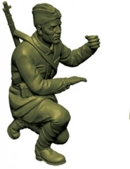 Модель сборная «Советская полковая пушка с расчетом» - Фото 5