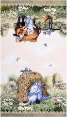 Полотенце кухонное «Синие коты. Про любовь» - Фото 2