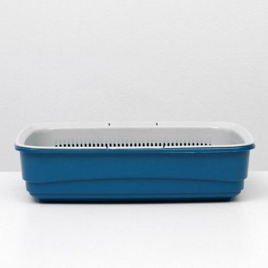 Лоток для кошек большой с сеткой «Стандарт»