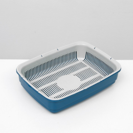 Лоток для кошек большой с сеткой «Стандарт»