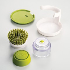 Щетка с дозатором моющего средства «Palm Scrub», серая - Фото 3