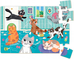 Пазл «Котики» - Фото 1